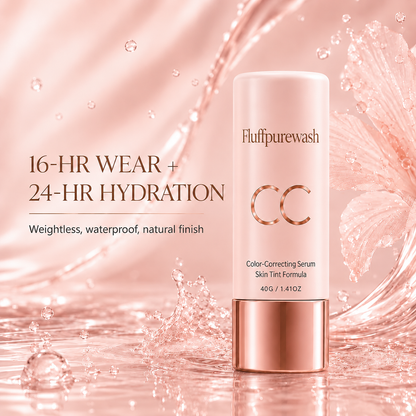🔥LAST DAY 50% OFF - Buy 1 Get 1 Free 🎁 Skin-Perfecting CC Serum Cream