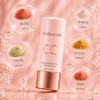 🔥LAST DAY 50% OFF - Buy 1 Get 1 Free 🎁 Skin-Perfecting CC Serum Cream