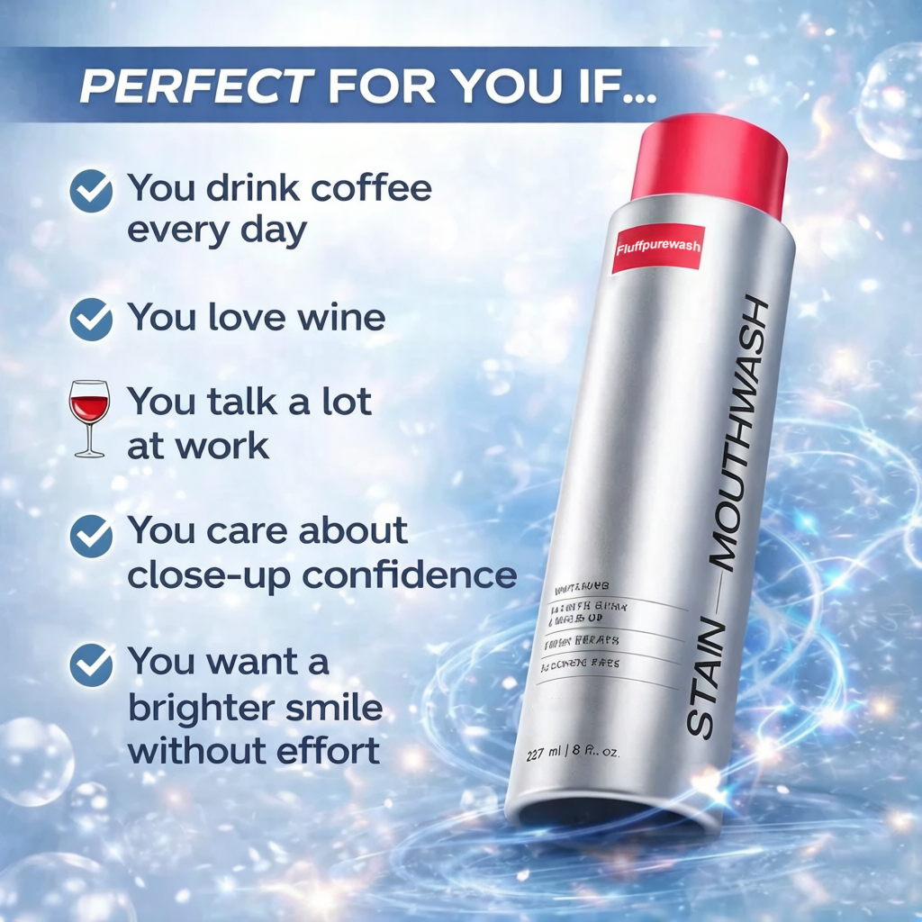 ✨ Fluffpurewash Mouthwash｜Not Just Fresher Breath — A Truly Deep Clean Feeling 🦷💜