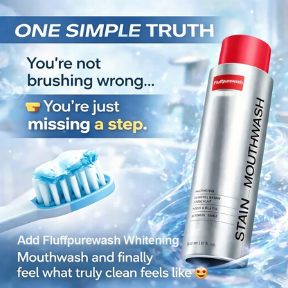 ✨ Fluffpurewash Mouthwash｜Not Just Fresher Breath — A Truly Deep Clean Feeling 🦷💜