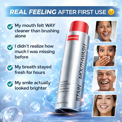 ✨ Fluffpurewash Mouthwash｜Not Just Fresher Breath — A Truly Deep Clean Feeling 🦷💜