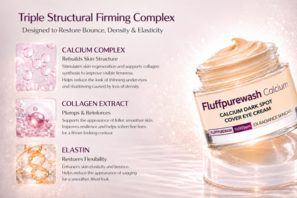 🔥LAST DAY 50% OFF - Fluffpurewash Korean Calcium Dark Spot Eye Cream