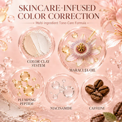 🔥LAST DAY 50% OFF - Buy 1 Get 1 Free 🎁 Skin-Perfecting CC Serum Cream