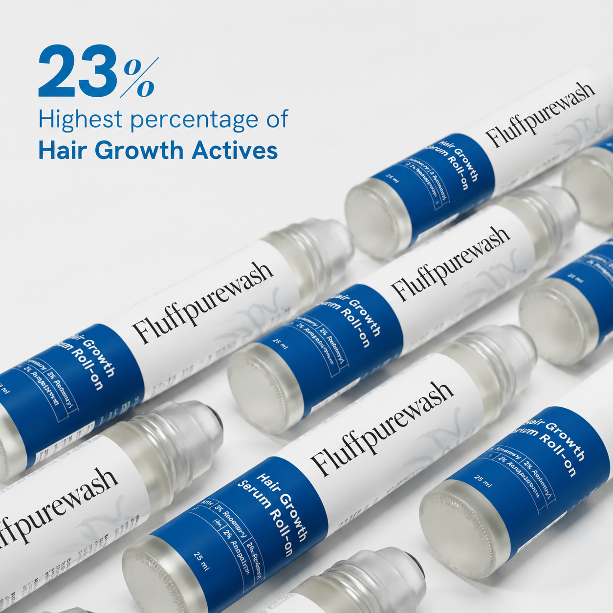 🔥LAST DAY 50% OFF - Fluffpurewash Regrowth Roll-On Serum