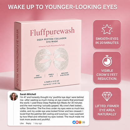 🔥LAST DAY 50% OFF - Deep Peptide Collagen Eye Mask