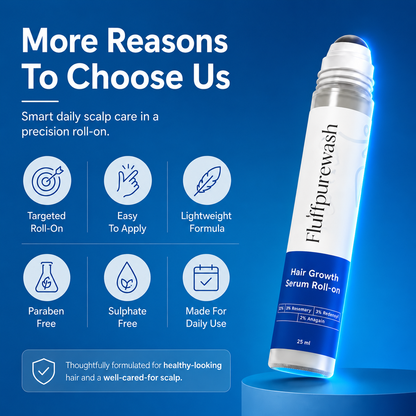 🔥LAST DAY 50% OFF - Fluffpurewash Regrowth Roll-On Serum