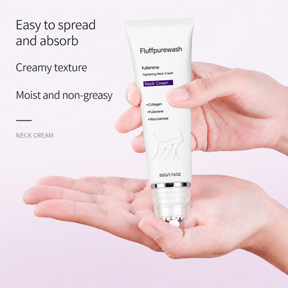 ✨ Fluffpurewash™ Instant Neck Lift Cream — 🧴 Infused with Retinol & Hyaluronic Acid | Firms the Neck, Reduces Wrinkles