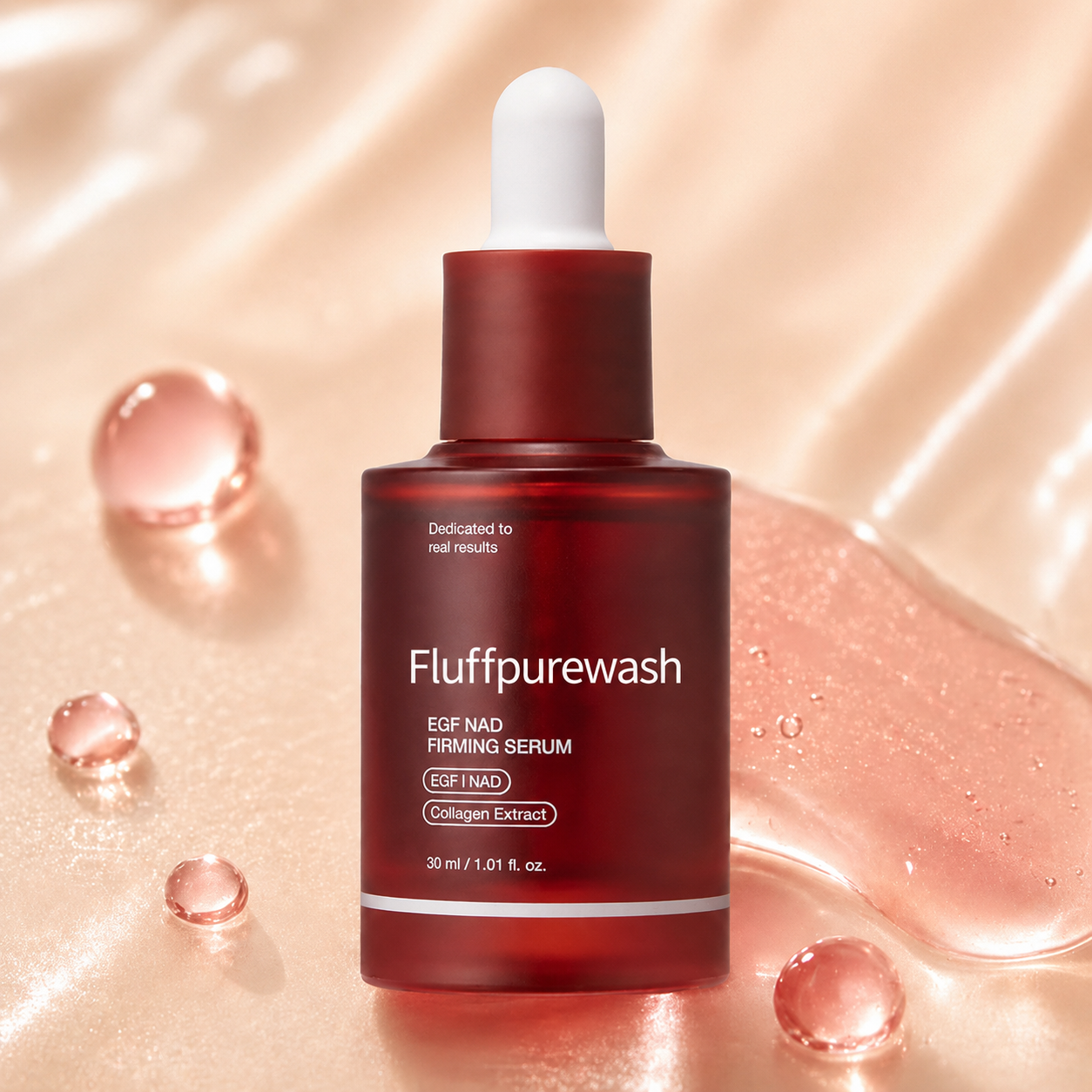 🔥LAST DAY 50% OFF - Fluffpurewash Korean NAD+ EGF Firming Serum