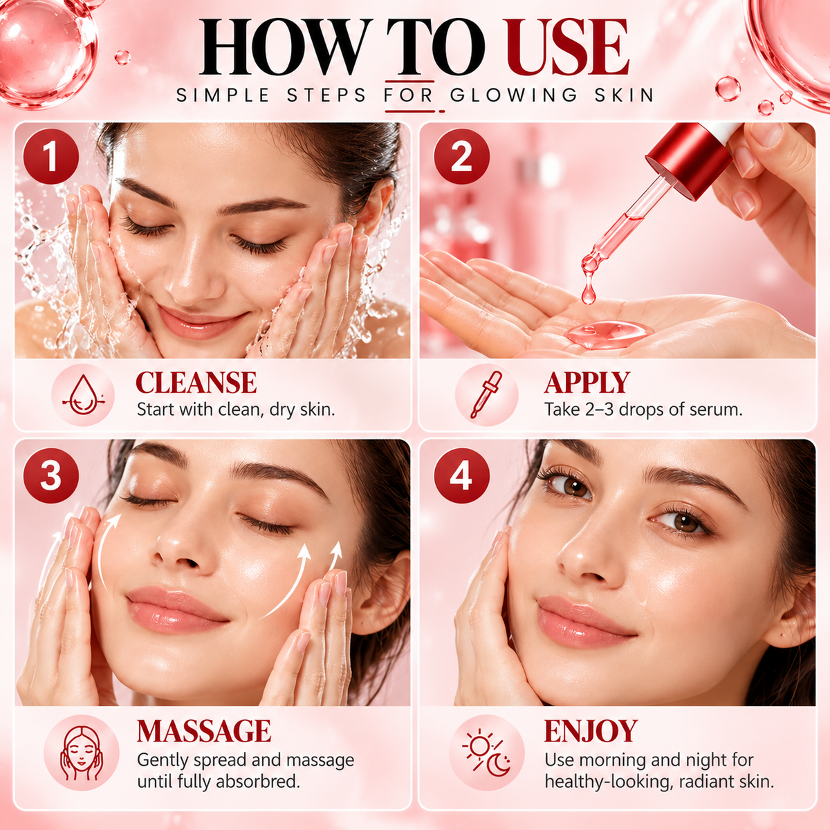 🔥EGF + NAD + Collagen Firming Face Serum ✨✨– Anti-Aging, Deep Hydration, Skin Tightening & Wrinkle Care