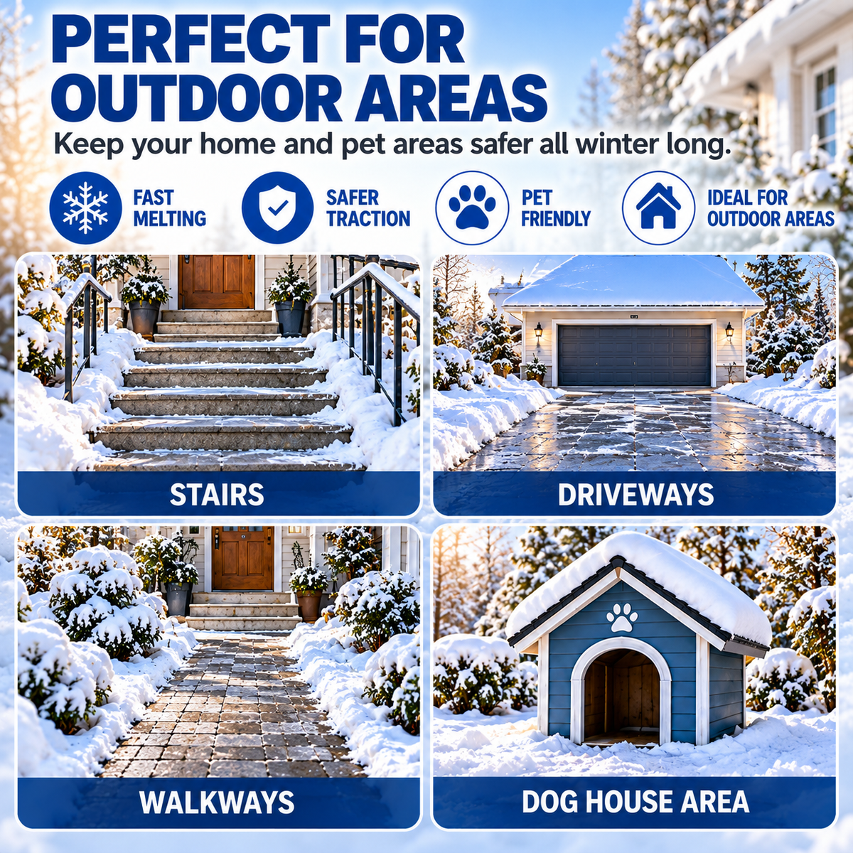 🔥Fast-Acting Snow✨ & Ice Melt Deicer Spray✨ – Instant Frost Remover, 120ml