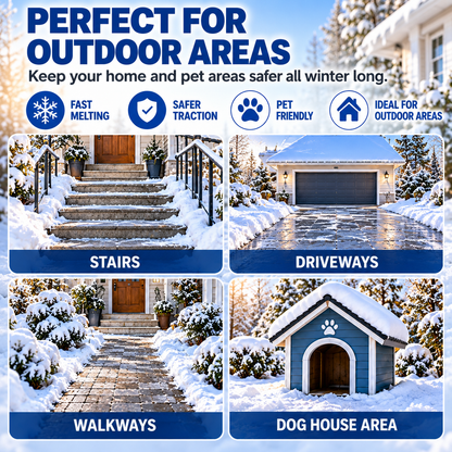🔥Fast-Acting Snow✨ & Ice Melt Deicer Spray✨ – Instant Frost Remover, 120ml
