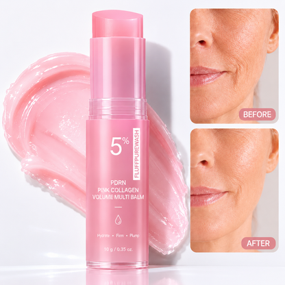 🔥LAST DAY 60% OFF Fluffpurewash Korean Pink CollagenVolume Multi Balm