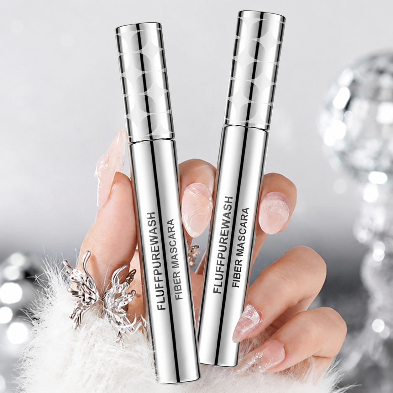 Fluffpurewash®Waterproof Fibre Mascara